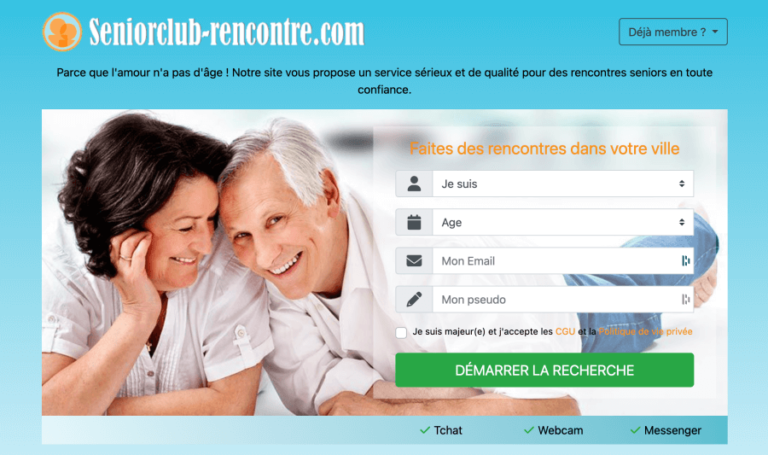 seniorclub rencontre